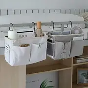 Bedside Storage Organizer Bed Table Package Sofa TV Remote Control Hang Caddy Sofa Storage Organizer Bedstead Pocket