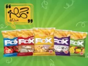 شيبسFive Flavors of Fox's Crispy Potato Chips (Salt, Vinegar, Ketchup, Hot Peppe