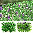 Expandable Privacy Fence Privacy Screen Fence with Realistic Plants masterly