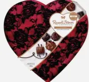Russell Stover 2223 Assorted Chocolates Secret Lace Heart, 10 oz.