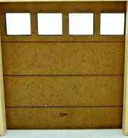 1 Set of 4 Garage/Large 1:24 Scale Model Working Garage Model Doors