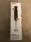 Chefman Kitchen Immersion 300 Watt Red Stick Hand Blender Stainless Steel Blades