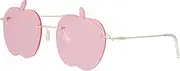 [WRITWAA] 1 Pair Funny Sunglasses Creative Party Sunglasses Fun Sunglasses Personalized Sunglasses Sunglasses for Women Sunglasses for Party Creative Sunglasses Frameless Sunglasses