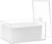 Farmhouse Laundry Dryer Sheet Holder Clear Detergent Pods Container Dryer Balls