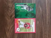 Panini Justin Fields 2 Card Lot Chicago Bears Ohio State Quarterback