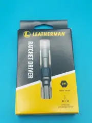 Leatherman Ratchet Driver 1/4 Hex Bit! Brand New! In Box! Free Shipping!