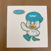 Quaxly Pokemon Daiichi Pan Bread Deco Character Seal Sticker