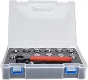Respicefinem 13Pcs Collet CNC Engraving Machine Milling Lathe Tool Tap Chuck Set Kit Ideal For Various Working Needs With Firm Clamping And Durable High Speed Steel Construction
