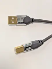 LINDY 1 Meter CROMO USB 2.0 Type A to B Cable (41581)