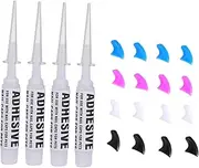 80Pcs Pet with Adhesive Glues Durable Cat Claw Covers Safe and Comfortable Furniture Skin from Scratches for Kittens and Cats