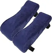 GANAZONO 2Pcs Gaming Chair Armrest Cushion Pads Memory Elbow Support for Office Home Chairs Comfortable Armrest Pads for Gaming Office Supplies Relaxation