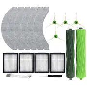 Filter Kit for Combo J7 Plus Robot Vacuum Cleaner Multi Surface Rubber Brushes HEPA Filters Mop Pads Side Brushe