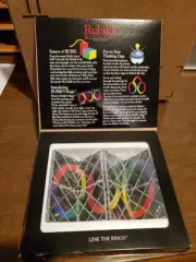 Matchbox. Vintage Rubik's Magic Puzzle. Link The Rings. 1986. NEW