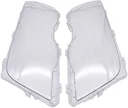 Car Headlight Lens Cover for BMW E46 3 Series 4 Door 1998-2001 Lamp Clear Lens 2pcs Car Headlight Cover Lampshade Waterproof