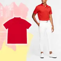 在飛比找momo購物網優惠-【NIKE 耐吉】Polo衫 Golf 男款 紅 黑 高球 