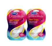 Dr. Scholl's DreamWalk Heel Liners Cushions For Women Shoes Dr Scholl 2 Pairs