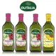 【奧利塔olitalia】1000ML葡萄籽油3瓶+葵花油1瓶 (4瓶禮盒組)A210004x3_A270002