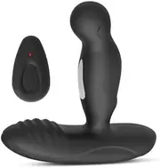 Electric Massaging Toys Pleasure Quiet Waterproof Remote Prostata Dual Motor USB Recharging Male Massaging Stimulor Device is Simple and Convenient Massage