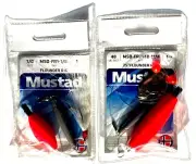 Mustad Flounder Rig 1oz SIZE 1/0 and Mustad Flounder Rig 1.25oz 40lb TEST