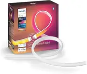 Philips Hue Gradient Lightstrip Extension [1m] White & Colour Ambiance Smart LED Kit. Compatible with Alexa, Google Assistant and Apple Homekit