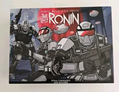 MIB NECA TMNT Last Ronin Synja Commando and Mousers figure set
