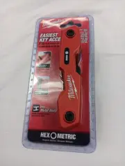 Milwaukee 48-22-2182 Easiest Key Access 8 Hex Key Metric Set