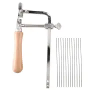 Professional Adjustable Saw Bow Wooden Handle Of Jewelry Saw Frame Hand Too B7G5