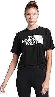 [THE NORTH FACE] Women's SHORT SLEEVE HALF DOME COTTON TEE, Tnf Black, Small