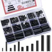 460Pk Slotted Spring Roll Pin Assortment Kit Split Expansion Dowel Tension Roll