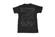 Led Zeppelin Unisex Adult USA 1977 T-Shirt (Black) - UTPH1460