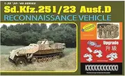Dragon 1/35 Scale Sd.Kfz.251/23 Ausf.D Reconnaissance Vehicle Plastic Model Kit