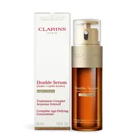 在飛比找HOTAI購優惠-【CLARINS 克蘭詩】超級精華-黃金雙激萃(清爽版)(5