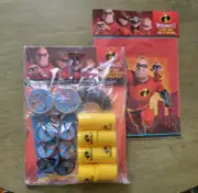 Disney INCREDIBLES 2 Party Favor Pack 48pc Birthday Loot Bags Value Mega Mix kid