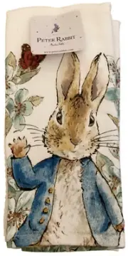 Set of 3 Beatrix Potter Peter Rabbit Kitchen Towels - 18 In x 28 In