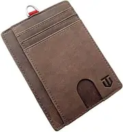 Slim Leather RFID Wallet for Men | Minimalist Front Pocket Design by Titanz