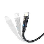 60w Usb c to c Cable 3a Fast Charge for Iphone Xiaomi