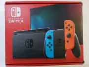 Nintendo Switch with Neon Blue and Neon Red Joy-Con. Hac-001 *NEW*
