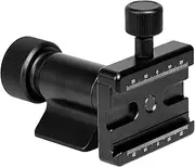 Monopod Gimbal Head MH-100, CNC All Metal Side Saddle Gimbal Tilt Head with Arca Swiss Quick Release Plate for Camera Tripod Monopod Long Telephoto Lenses