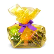 24 x SHEETS YELLOW CELLOPHANE WRAPS 50x70cm Gift Wrapping Hamper Lolly Bag Party Bouquets Flowers Presents