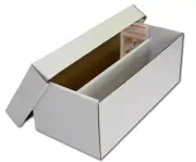 Bundle of 25 BCW Baseball / Trading Card 2-Row Graded Shoe Boxes storage box
