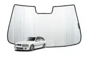 SNAPSHADES Front Windscreen Sun Shade for BMW 5 Series Sedan/Wagon 4th Gen (E...