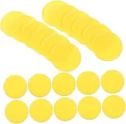 Totority 100pcs Mini Game Chips for Boys and Girls Counting Chips Blank Game Markers Educational Toys Safe Plastic Tokens