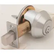 Schlage Lock B660P 626 Heavy Duty Single 6-pin Cylinder Deadbolt Satin Chrome
