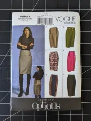 VOGUE PATTERNS V8603 SIZE: AA (6-8-10-12) UNCUT