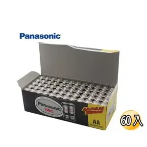 Panasonic環保碳鋅電池(60入)盒裝-3號4號任選