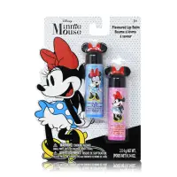 在飛比找momo購物網優惠-【Disney Minnie】護唇膏 4gx2入(新耳朵造型