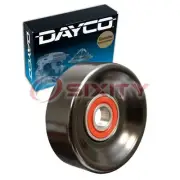 Dayco Drive Belt Idler Pulley for 1991-2000 GMC C2500 7.4L V8 Engine Bearing mb