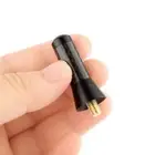3.5cm Carbon Fiber Car Aluminum Short Stubby Mast Antenna & Screws Accessories