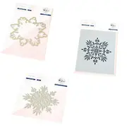 PinkFresh Studio Radiating Snowflake Bundle