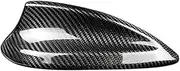 ACAECMGGFP Carbon Fiber Forge Shark Fin Antenna Cover Compatible with BMW 1 2 3 4 5 7 Series E60 E90 F10 F20 F30 F34 F80 F87 F32 F36 G11 G20 G30 Antenna(Type 2 Carbon Fiber)